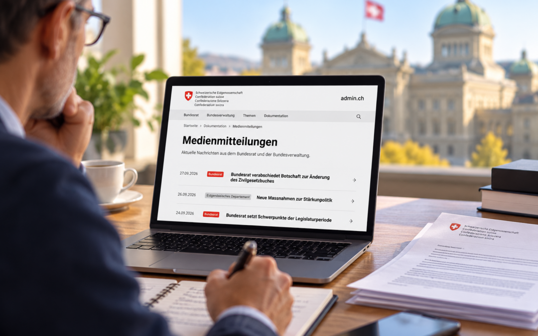Medienmitteilung des Bundesrates