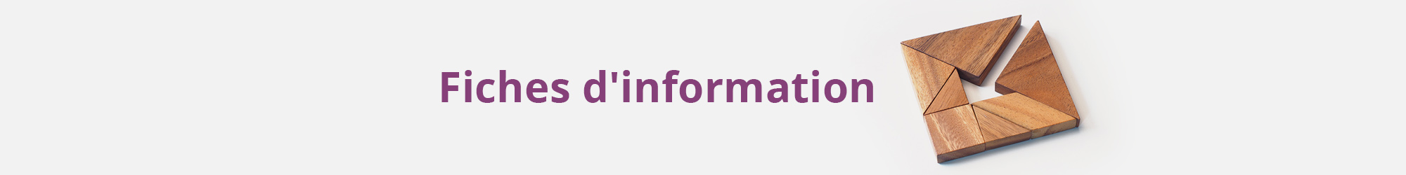 Fiches d'information